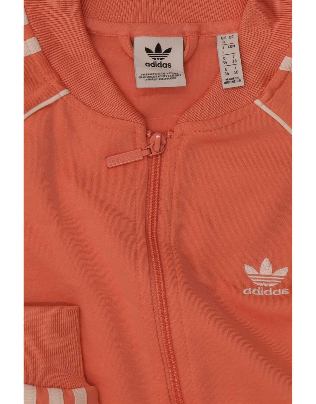 Adidas Veste de survêtement pour femme UK 8 Small Rose