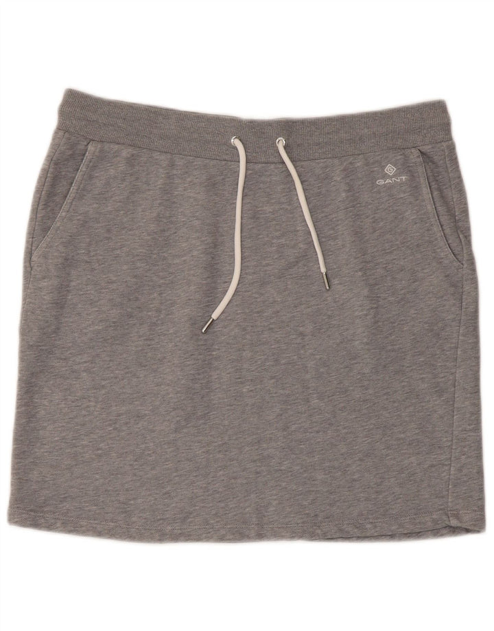 Gant Femme Mini Jupe UK 18 XL Gris Coton