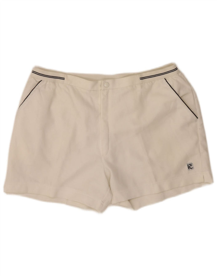 Campagnolo Short Chino W32 Homme Blanc Moyen Polyester