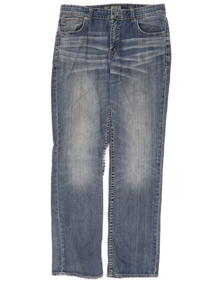 BKE Jean Droit Tyler Homme W34 L32 Bleu Coton