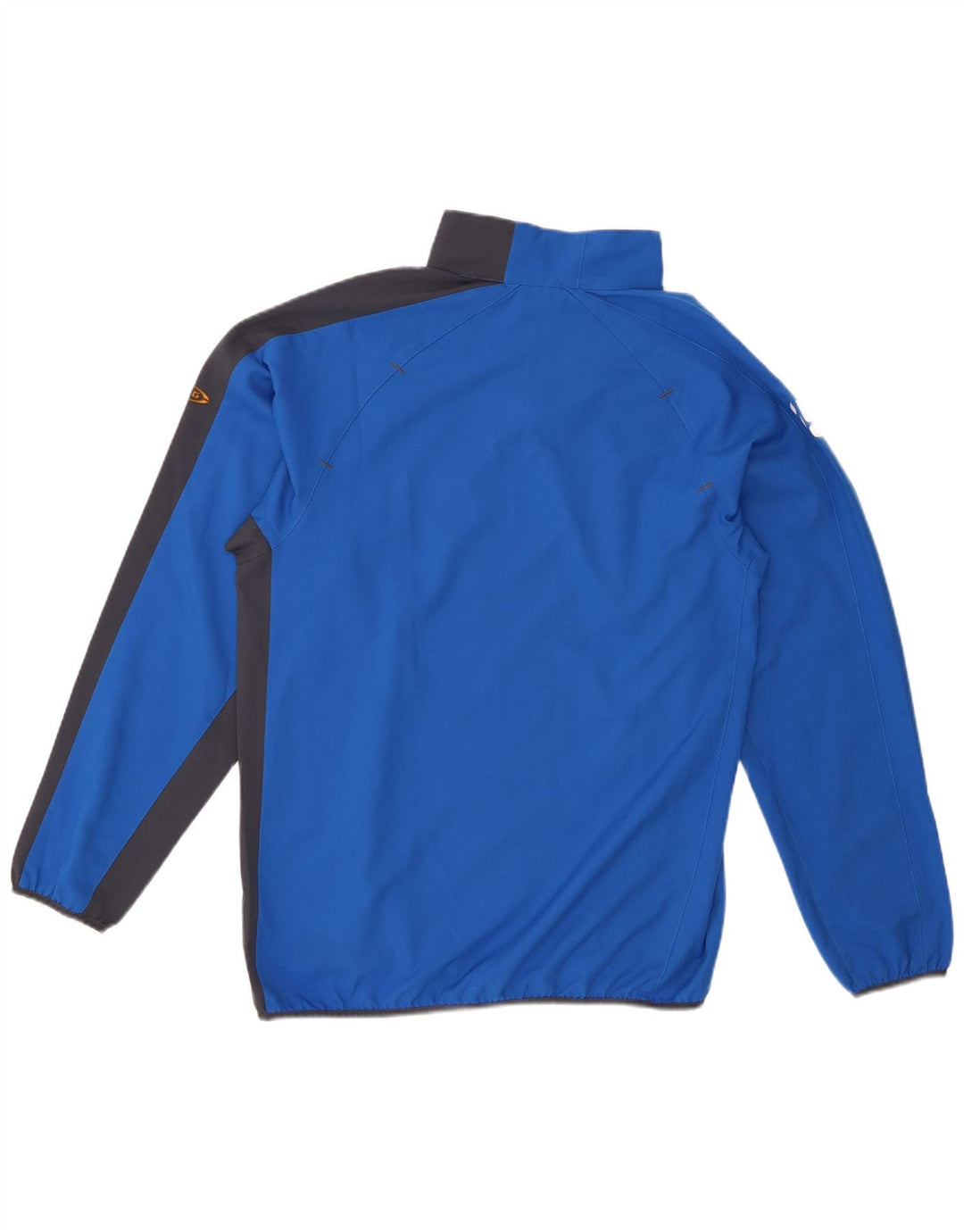 PUMA Haut de Survêtement Graphic Zip Neck Pull Homme Bleu Colorblock