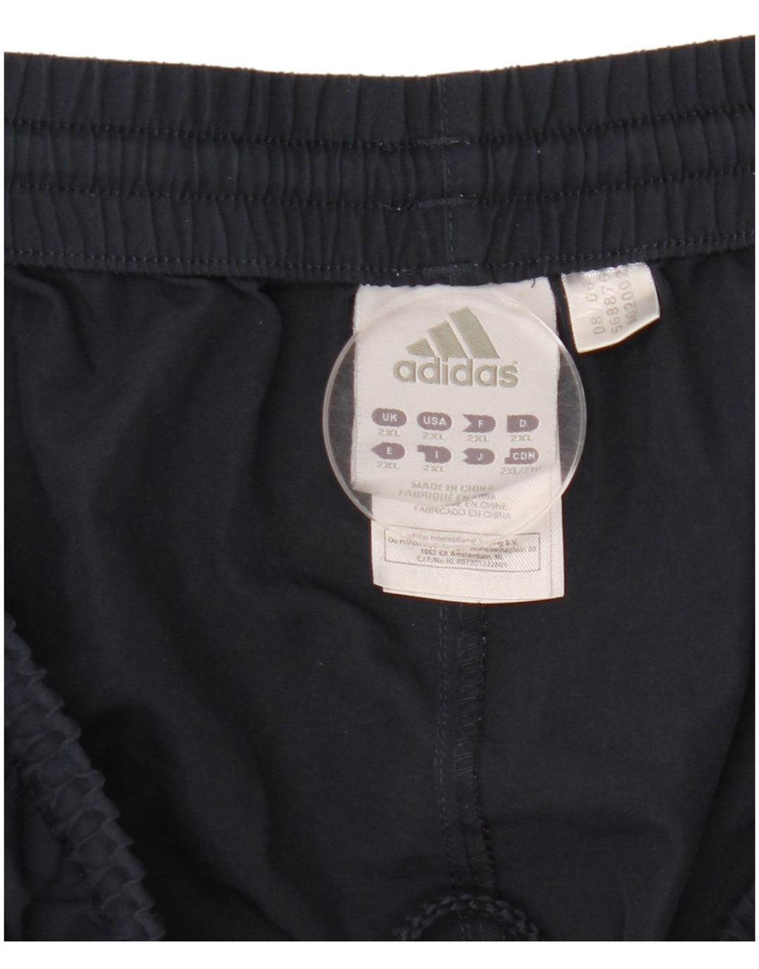 Adidas Pantalon de survêtement pour homme Joggers 2XL Bleu marine Polyester