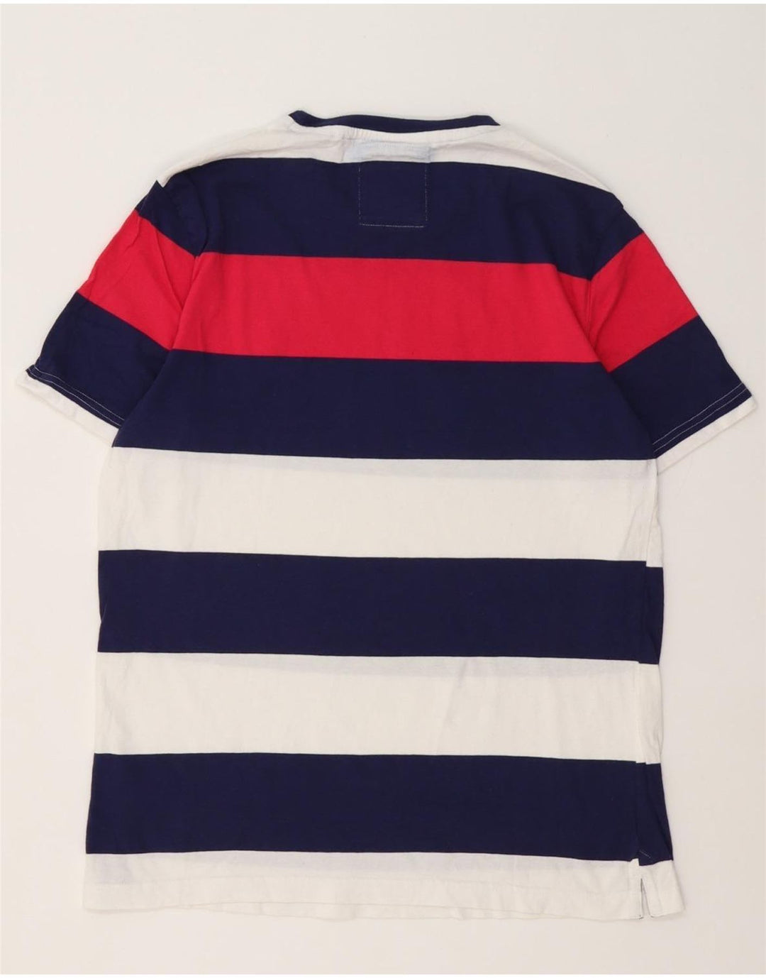 Crew Clothing T-Shirt Homme Haut Moyen Rayé Multicolore Coton