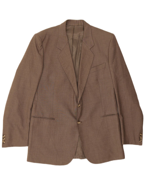 Cerruti 1881 Veste blazer à 2 boutons pour homme IT 48 Marron moyen