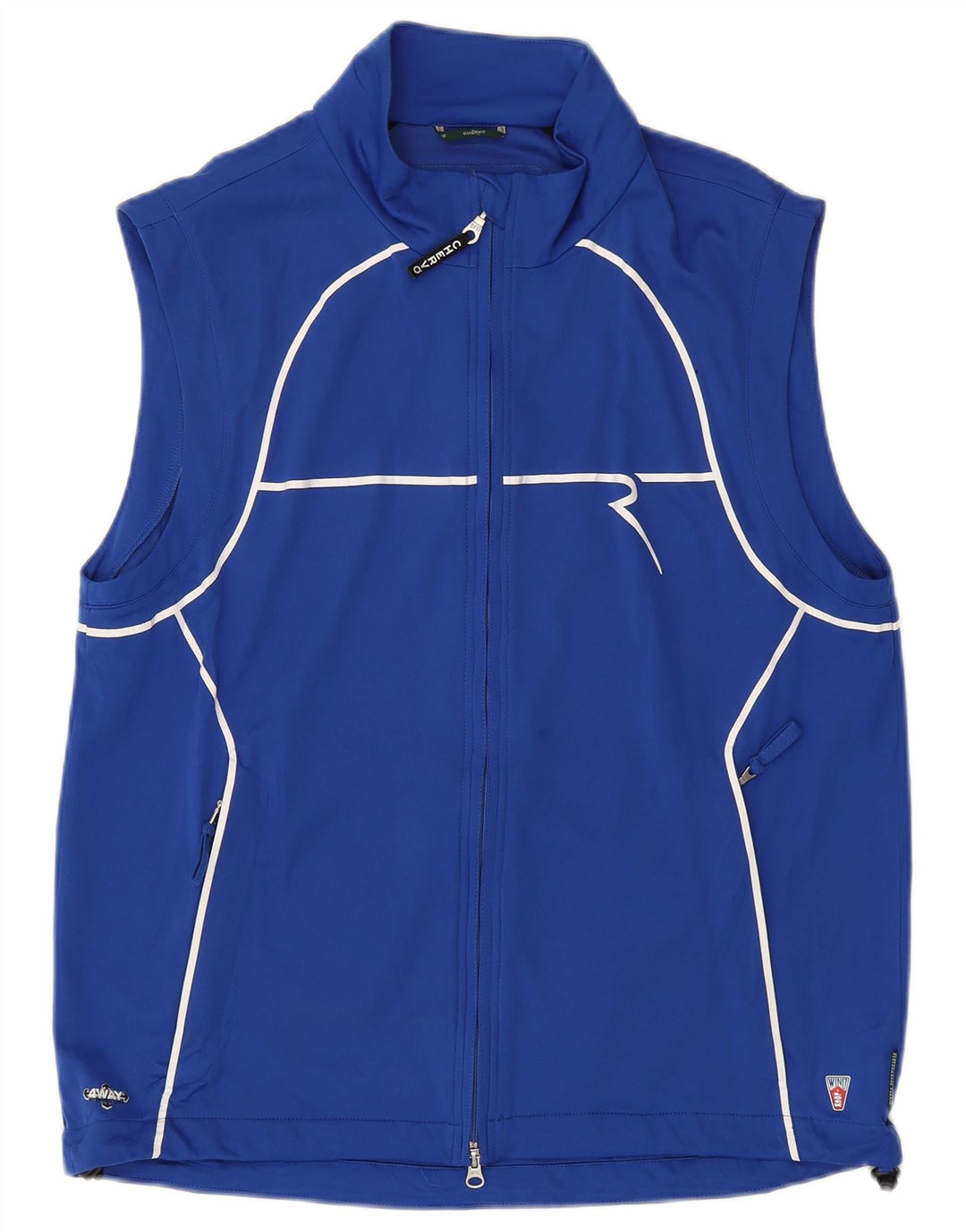 Chervo Veste de survêtement sans manches pour homme IT 52 Large Bleu