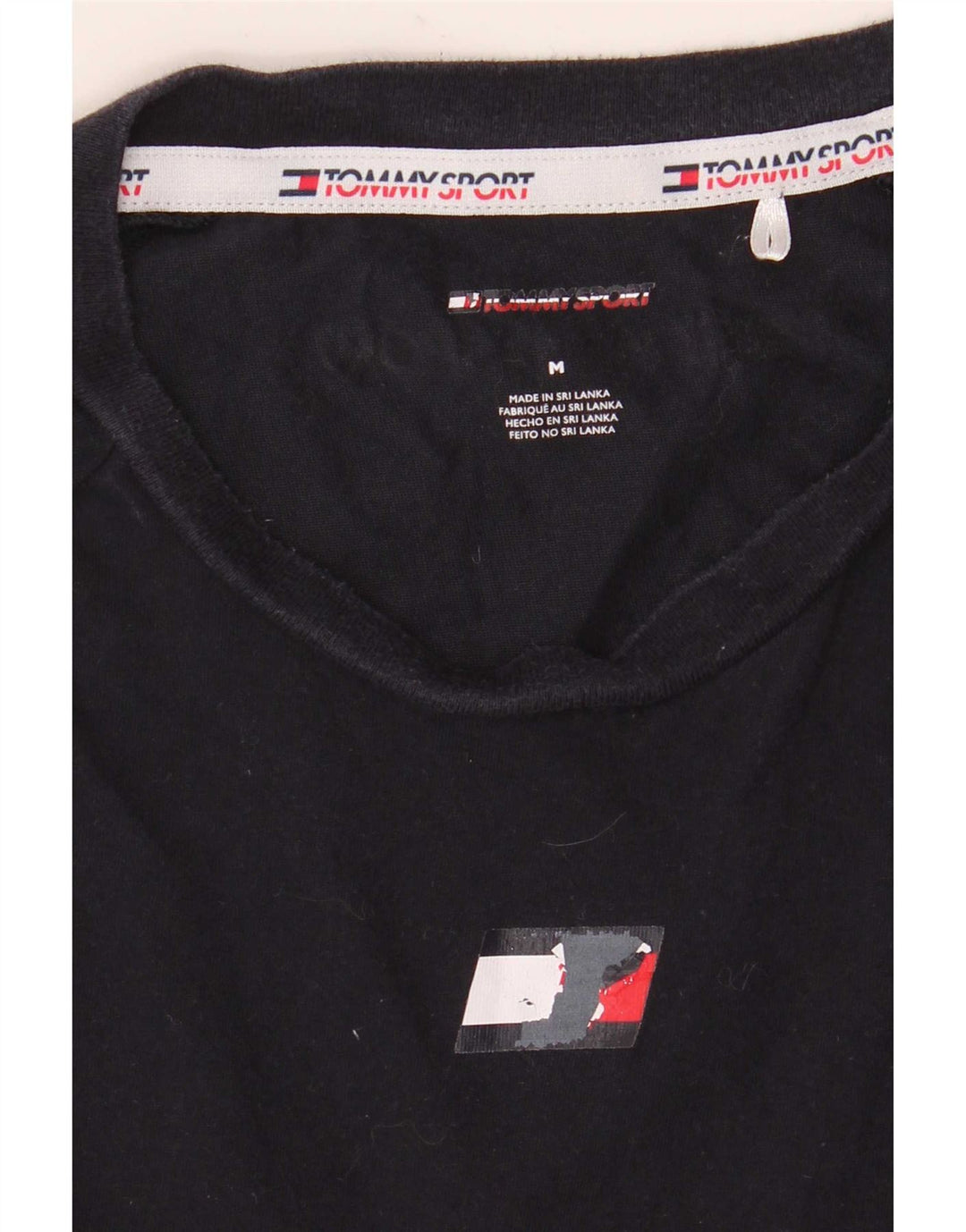 Tommy Hilfiger T-Shirt Homme Bleu Marine Moyen Coton