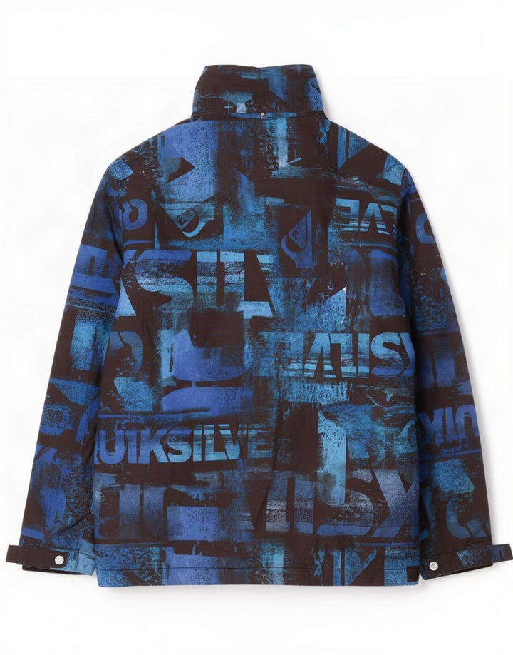 Quiksilver Veste de ski graphique garçon 13-14 ans Bleu Polyester