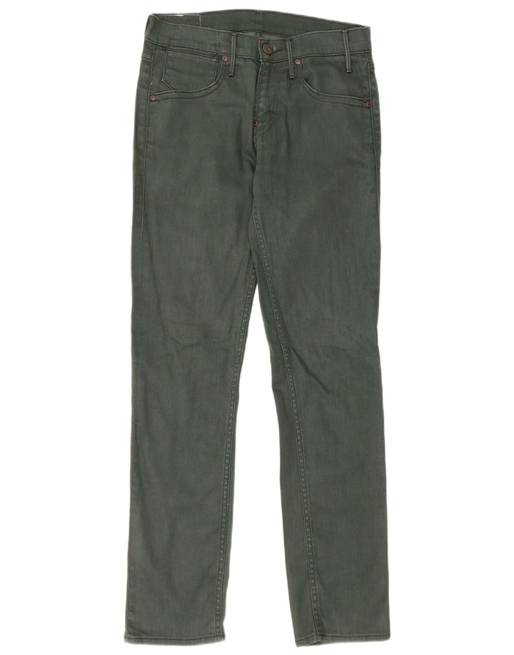 Levi's Jean Slim 511 Femme W29 L32 Vert Coton