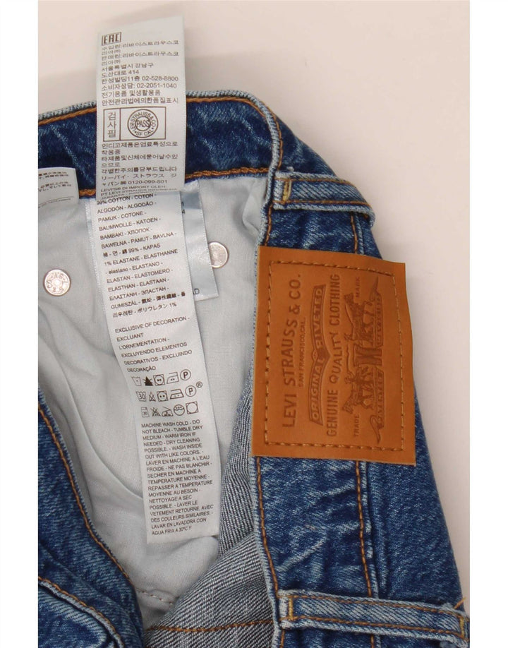 Levi's Jean Droit Ribcage Femme W24 L29 Bleu Coton