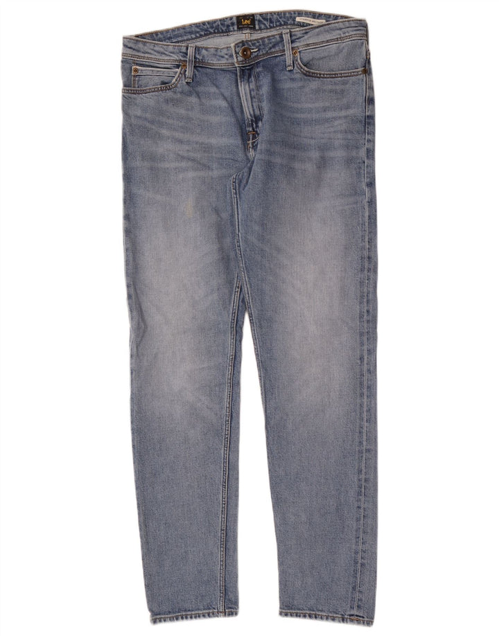 Lee Jean Slim Selvage Stretch Homme W29 L31 Bleu Coton