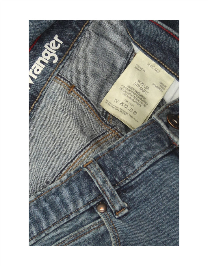 Wrangler Jean droit homme W36 L30 bleu coton