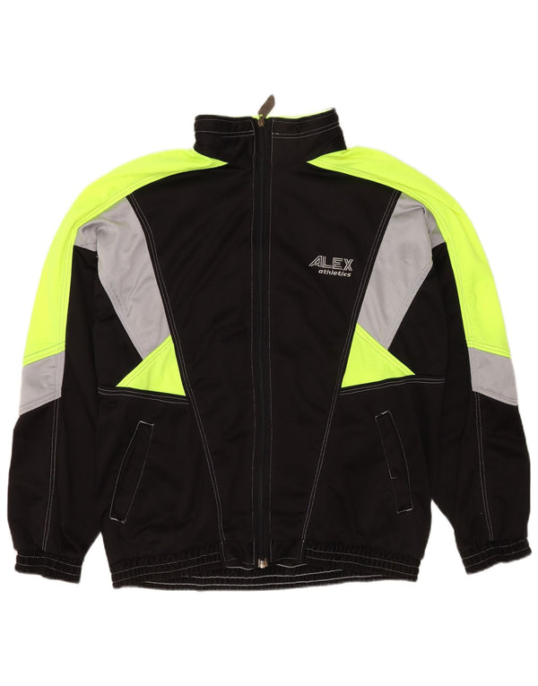 Alex Athletics Veste de survêtement à capuche pour homme Taille L Noir Sports