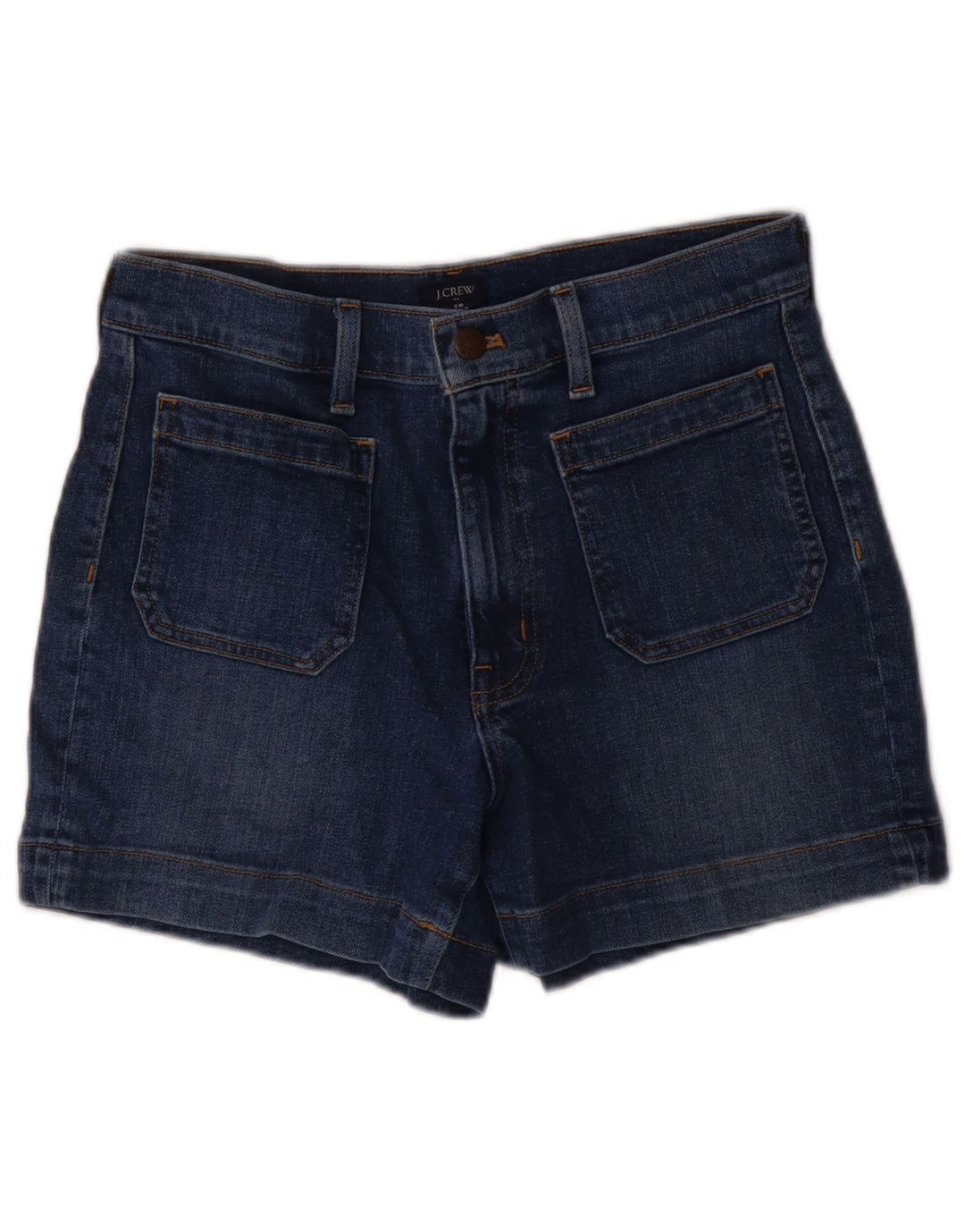 J. Crew Short En Jean Femme W28 Coton Bleu Marine Moyen