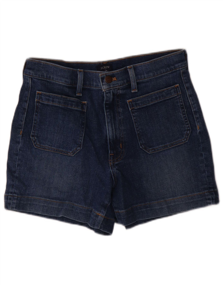J. Crew Short En Jean Femme W28 Coton Bleu Marine Moyen