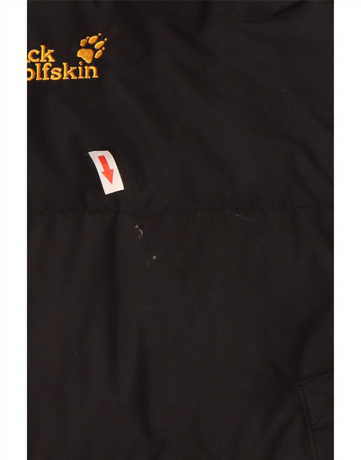 Jack Wolfskin Gilet rembourré pour homme UK 42 XL Noir Polyester