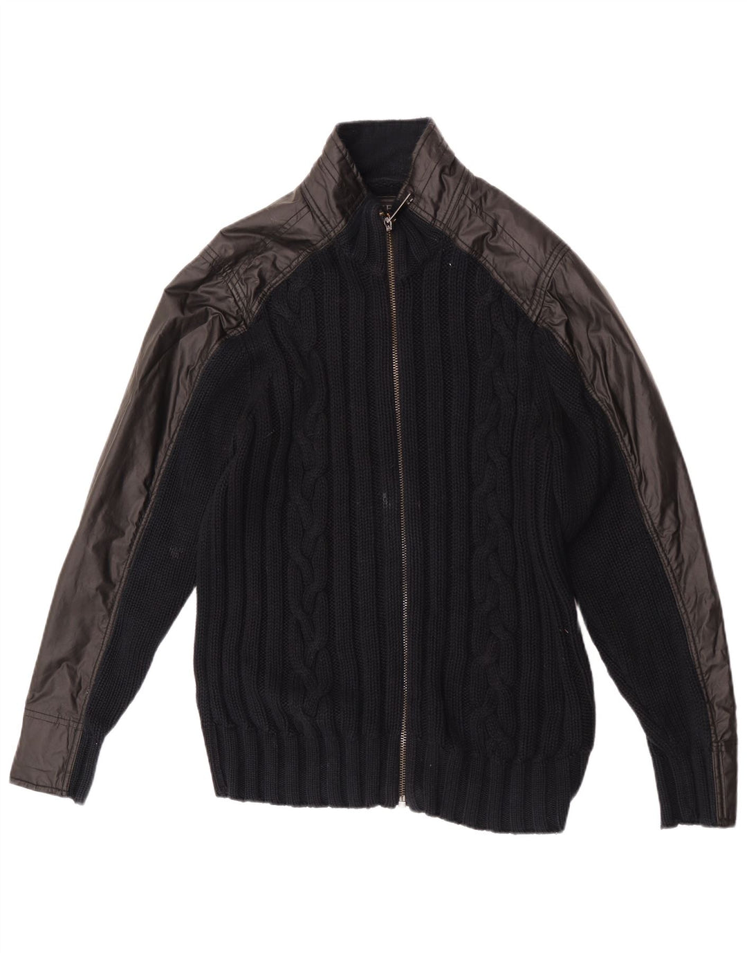 Guess Cardigan Homme Pull Large Noir Coton