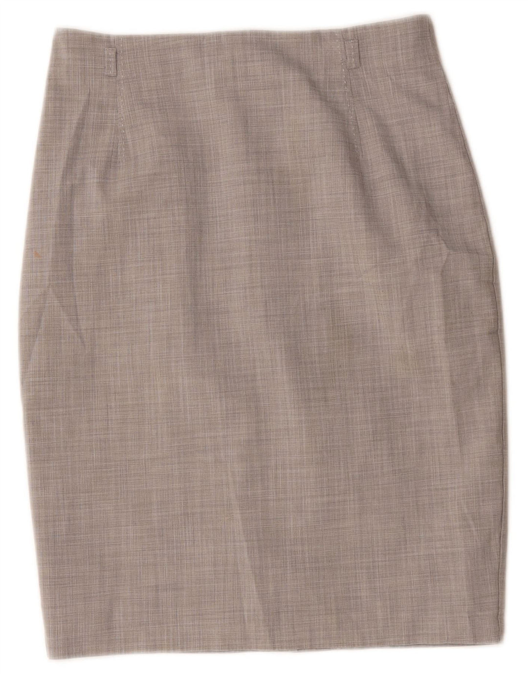 Marks & Spencer Jupe crayon femme UK 10 Small W30 Gris Polyester