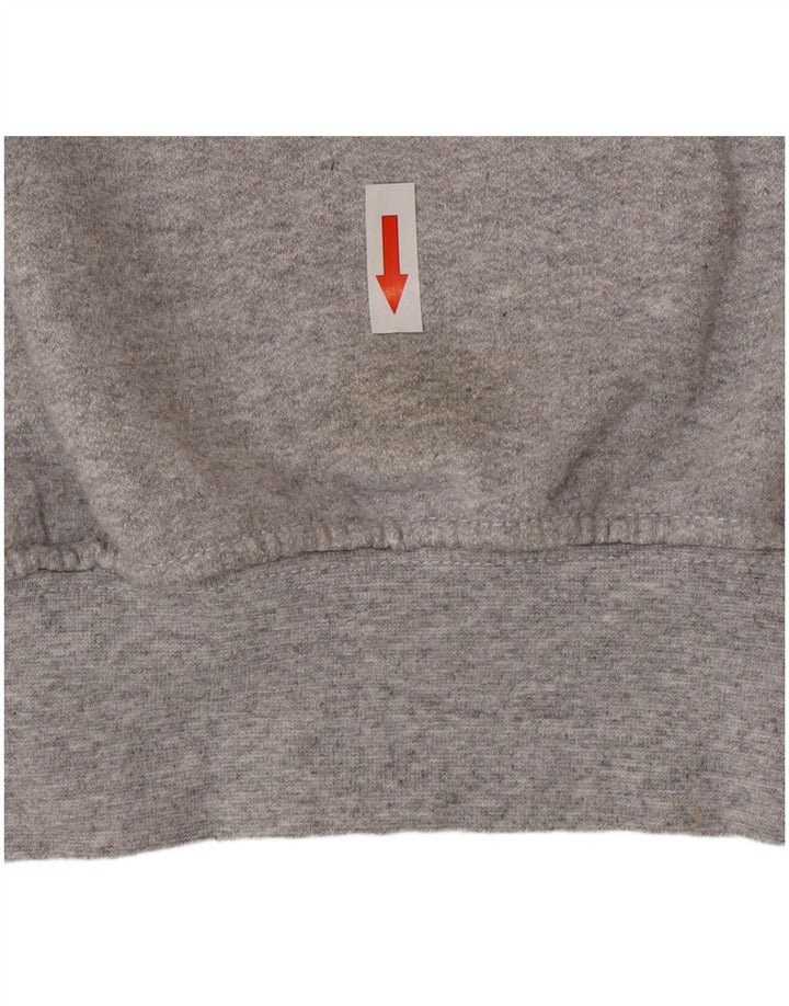 Topshop Sweat-Shirt Graphique Homme Petit Gris Coton