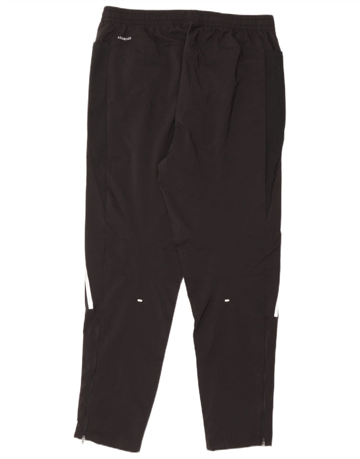 Adidas Pantalon de survêtement Aeroready Regular Fit pour homme en polyester noir Taille L