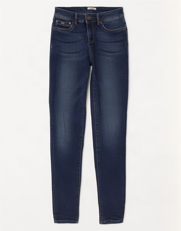 Superdry Womens Sophia Skinny Jeans W26 L32 Navy Blue Cotton