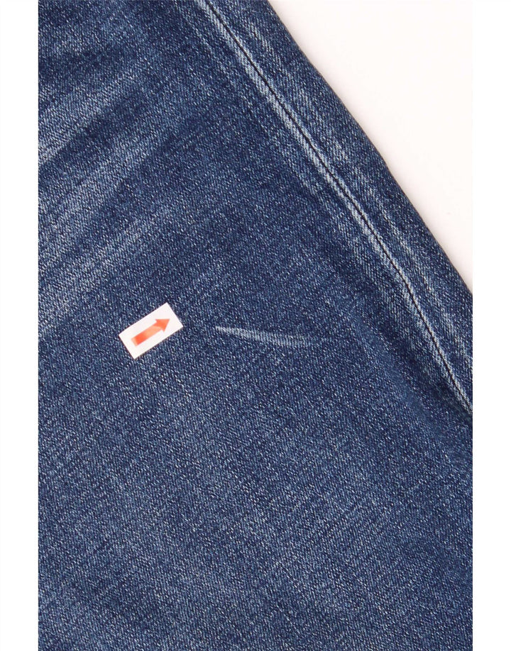 Superdry Jean Droit W34 L30 Bleu Coton Homme
