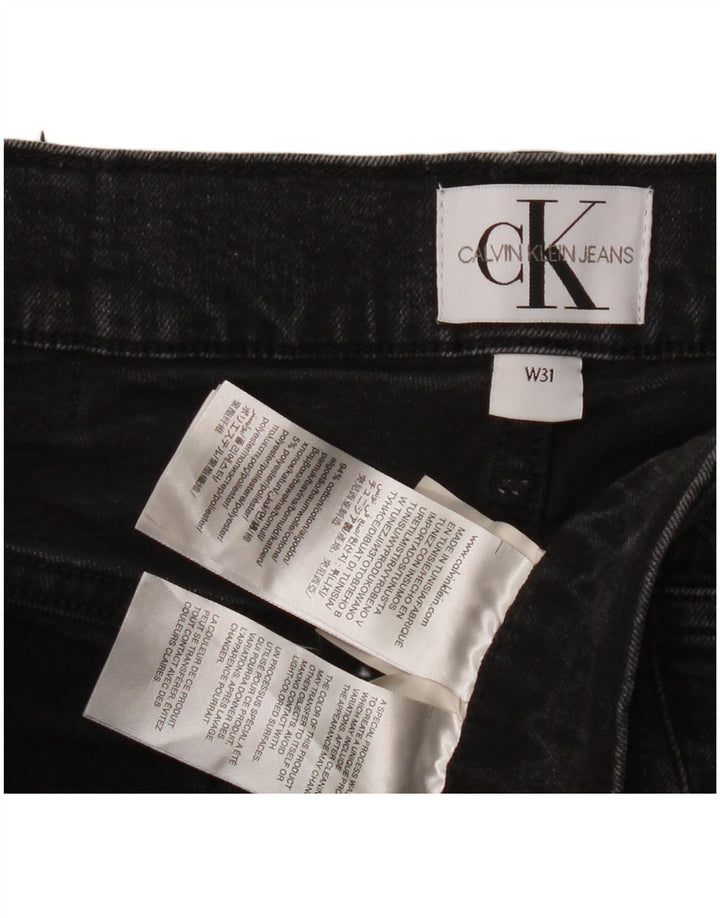 Calvin Klein Short en jean W31 pour homme en coton noir moyen