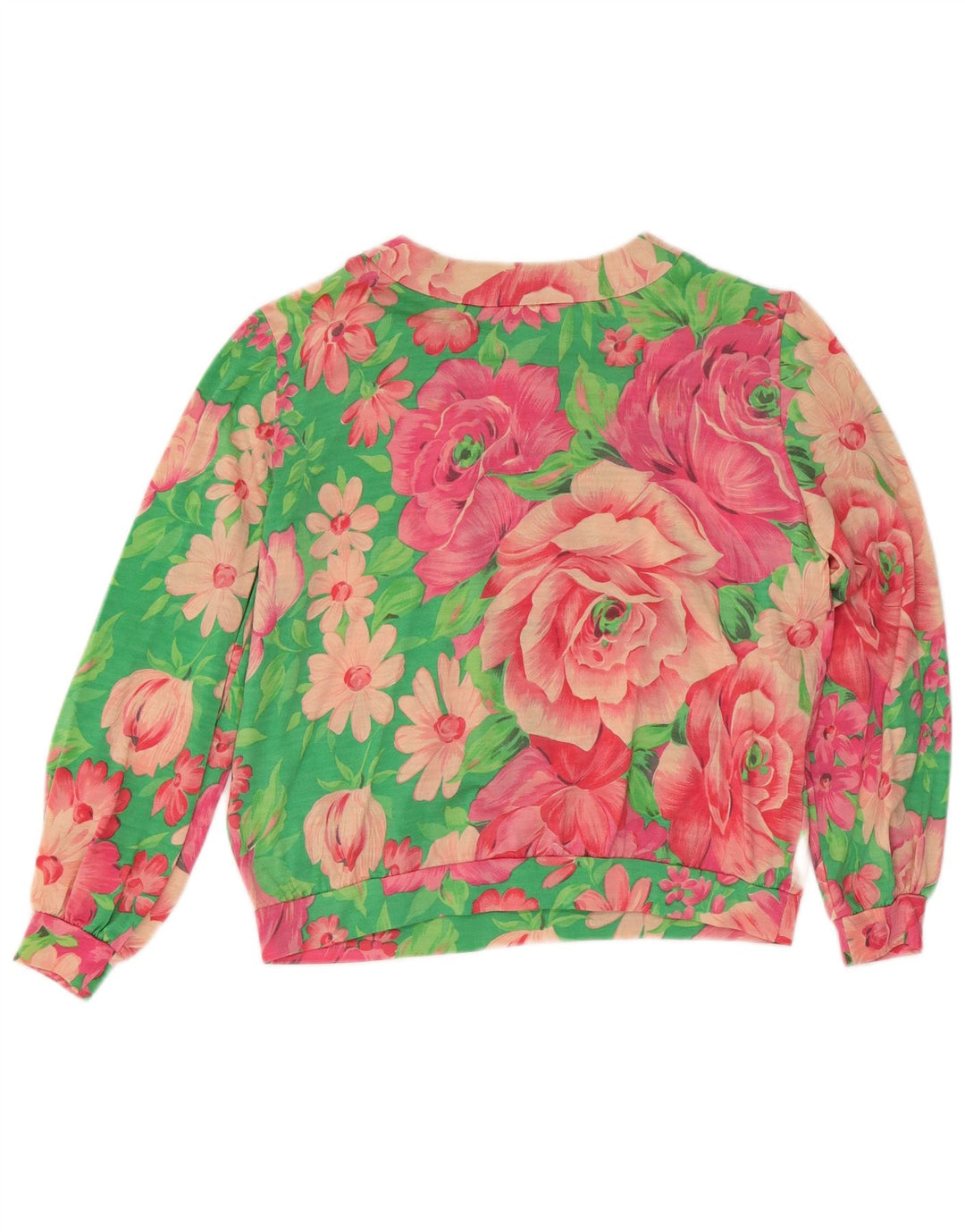 Les Lunis Femme Chemisier Oversize IT 44 Medium Multicolore Floral