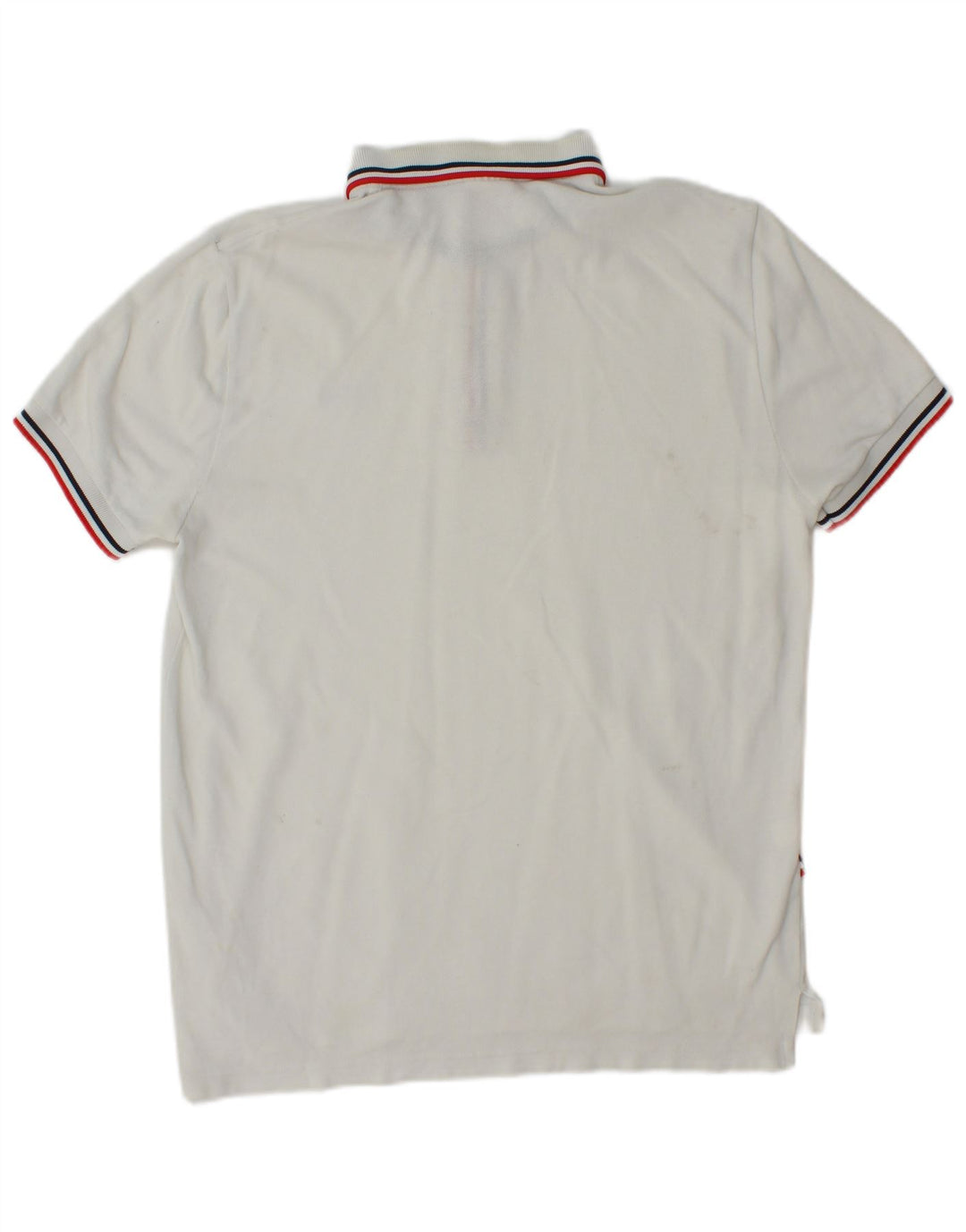 LACOSTE Polo Homme Taille 4 Coton Blanc Moyen