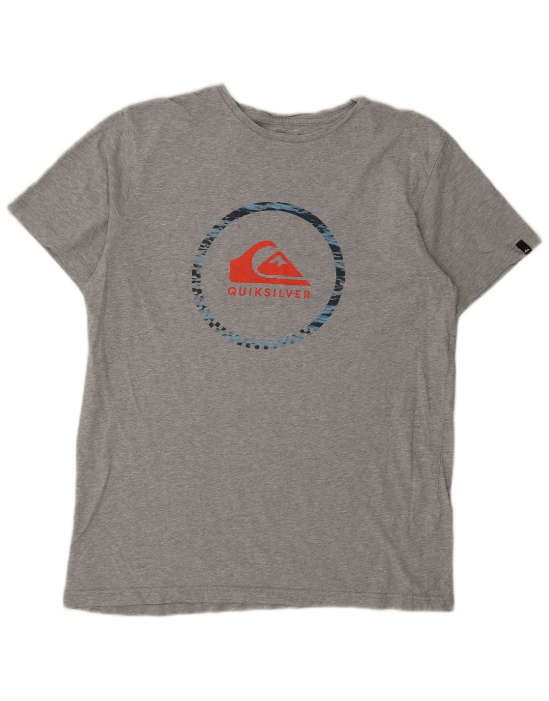 Quiksilver T-Shirt Graphique Homme Grand Gris