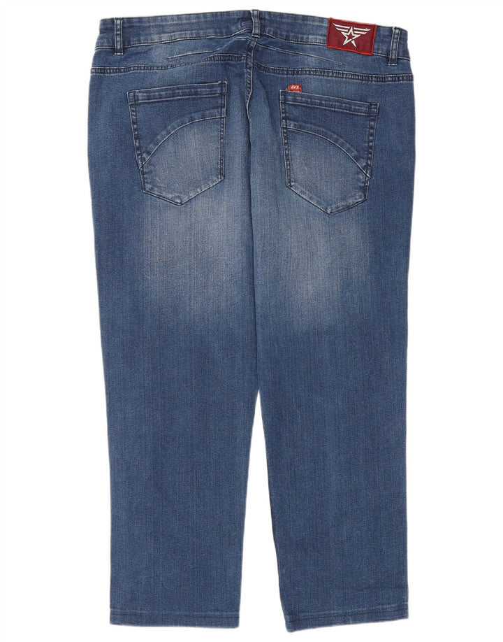 Avirex Jean court homme W40 L27 bleu coton