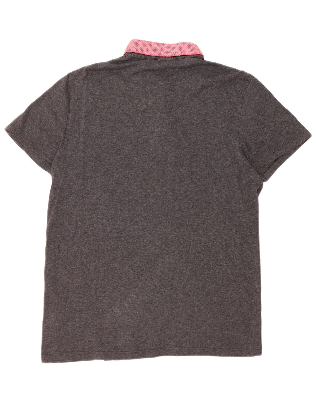 Ted Baker Polo Homme XS Gris Colorblock Coton