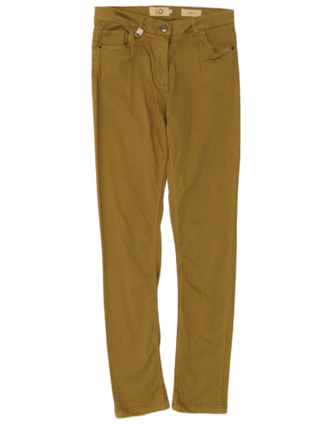 Dack's Pantalon décontracté slim pour femme IT 44 Medium W30 L30 Kaki Coton