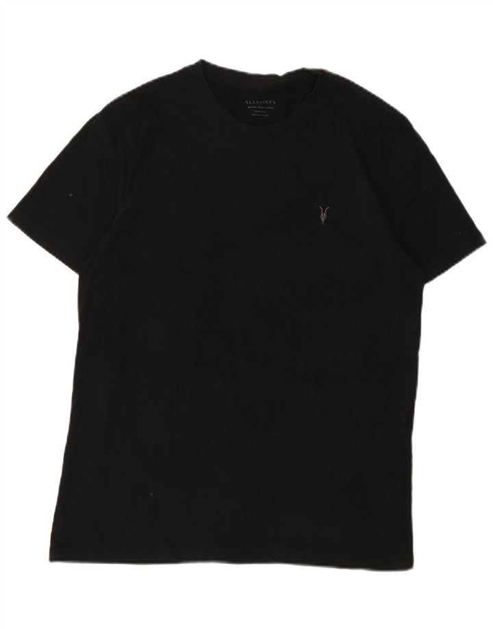 All Saints T-Shirt Homme Noir Moyen Coton