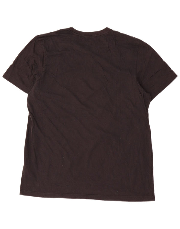 Adidas T-shirt graphique pour hommes, grand, en coton noir