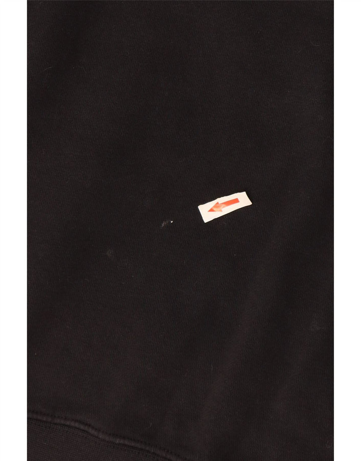 Nike Sweat-shirt pour homme en coton noir Taille L