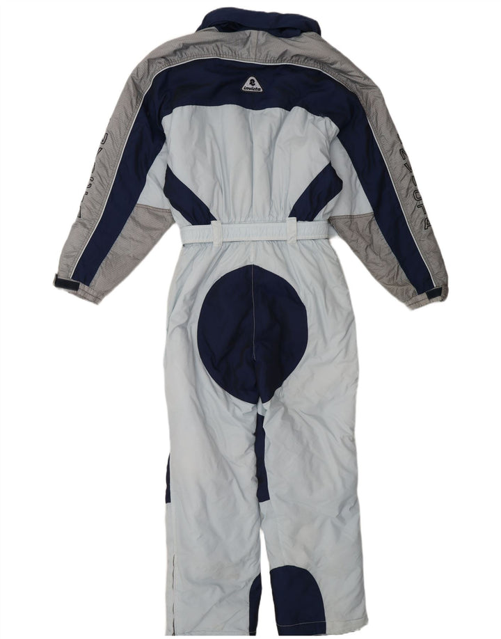 Invicta Combinaison de Ski à Capuche Garçon 13-14 Ans Bleu Colorblock Polyamide