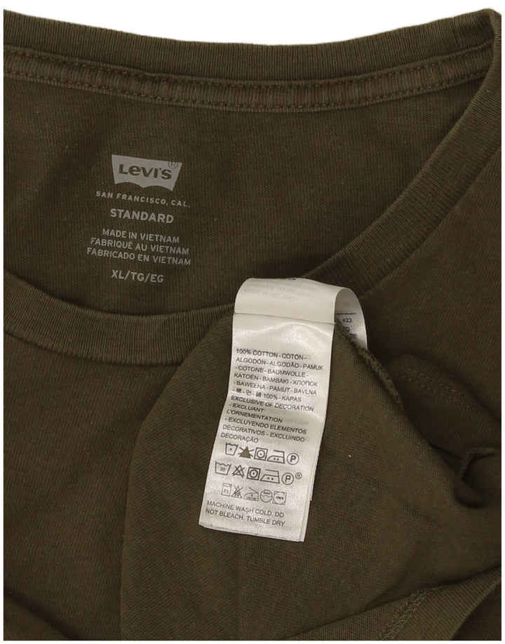 T-shirt Homme Levi's Standard XL Kaki Coton