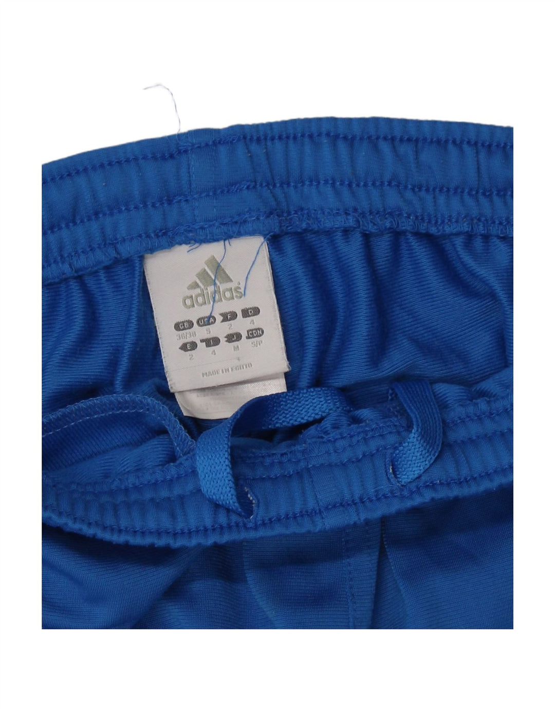 ADIDAS Mens Tracksuit Trousers Joggers UK 36/38 Small  Blue Polyester