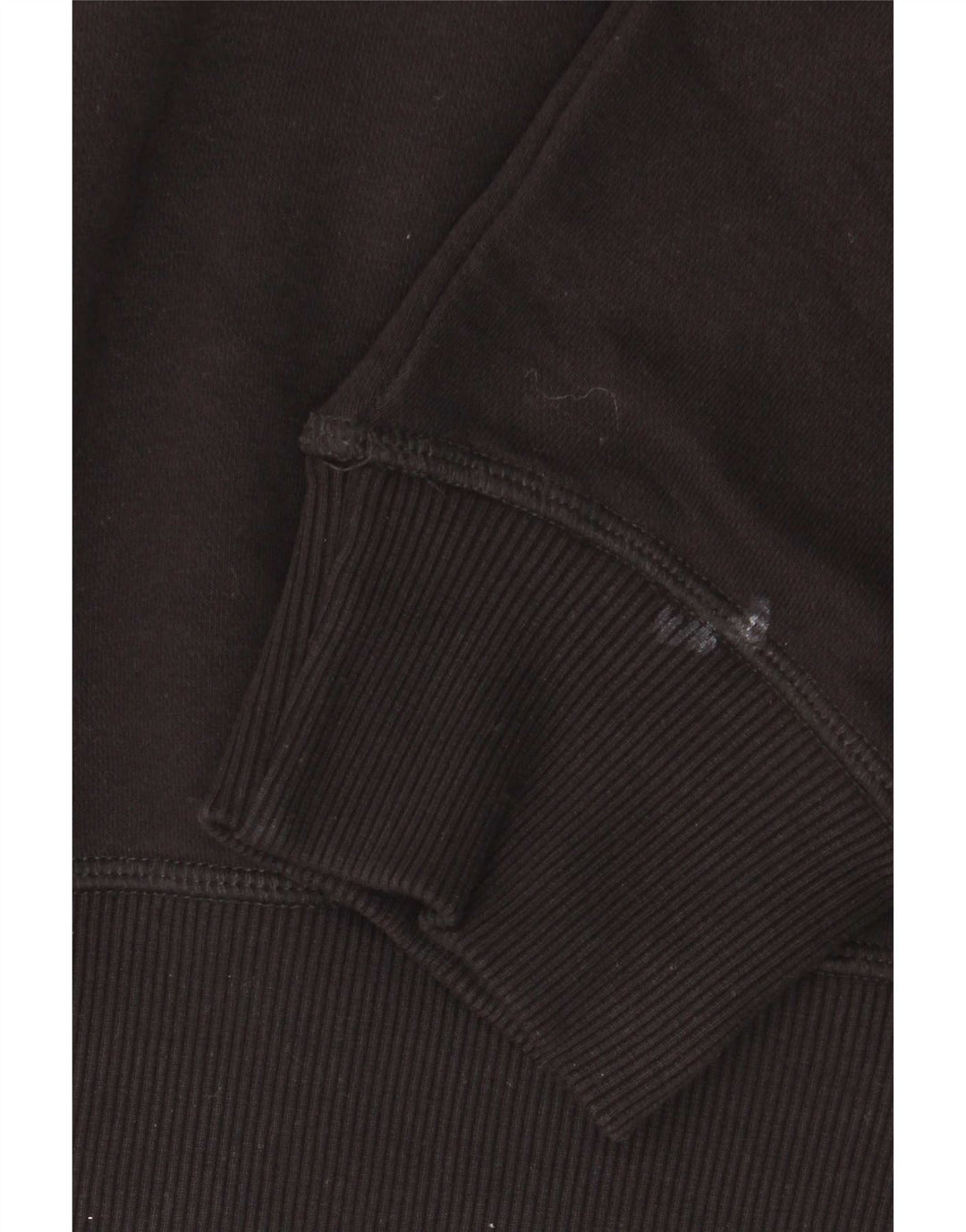 French Connection Sweat-shirt pour homme en coton noir Taille L
