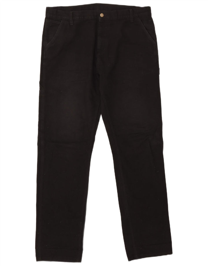 CARHARTT Pantalon Cargo Droit Homme W36 L34 Noir Polyester