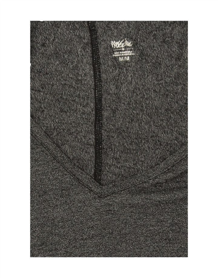 MOSSIMO Womens Top Long Sleeve UK 12 Medium Grey Polyester Vintage Mossimo and Second-Hand Mossimo from Messina Hembry 