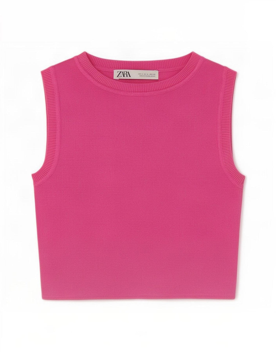 Zara Femme Débardeur UK 10 Petit Rose