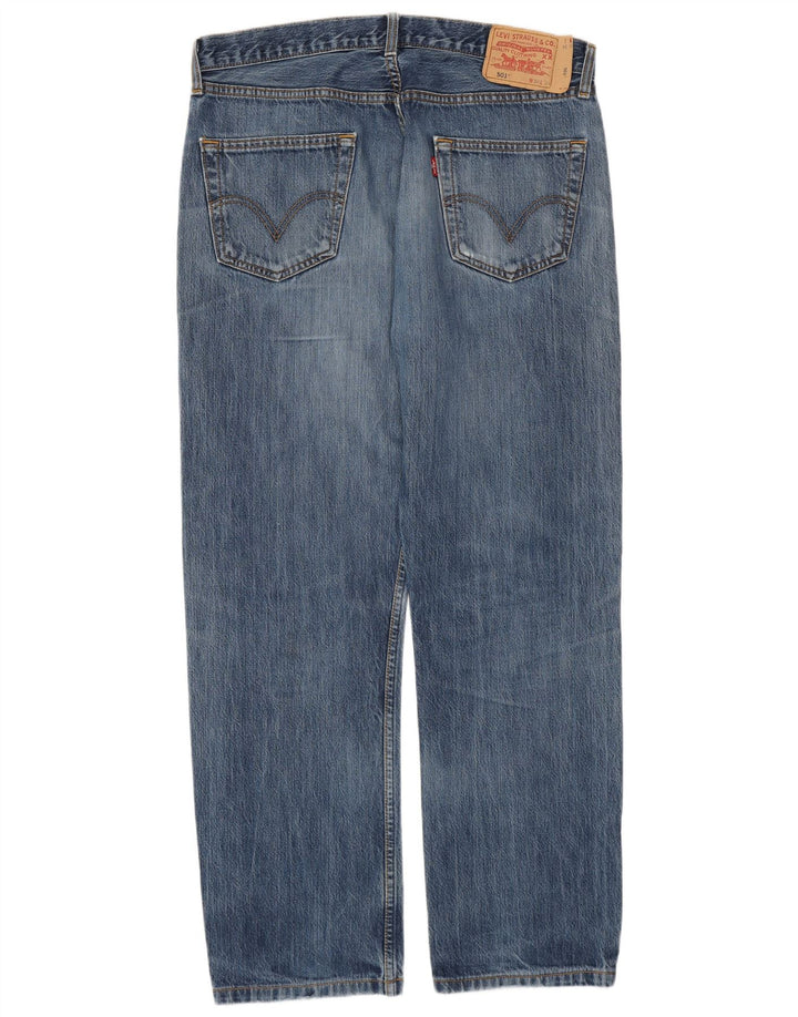 Levi's Jean Droit 501 Homme Bleu W36 L30 Coton