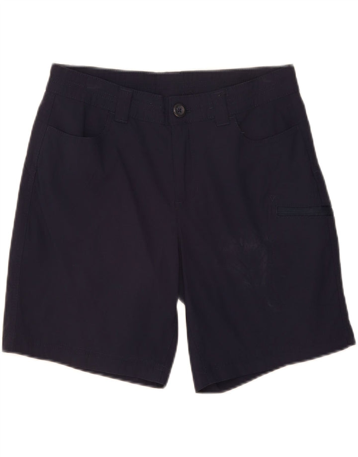 EDDIE BAUER Womens Cargo Shorts US 4 Small W28  Navy Blue Nylon Vintage Eddie Bauer and Second-Hand Eddie Bauer from Messina Hembry 