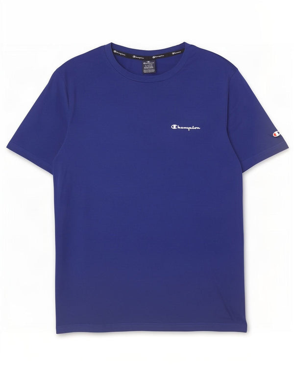 Champion T-Shirt Homme Top XL Bleu Coton