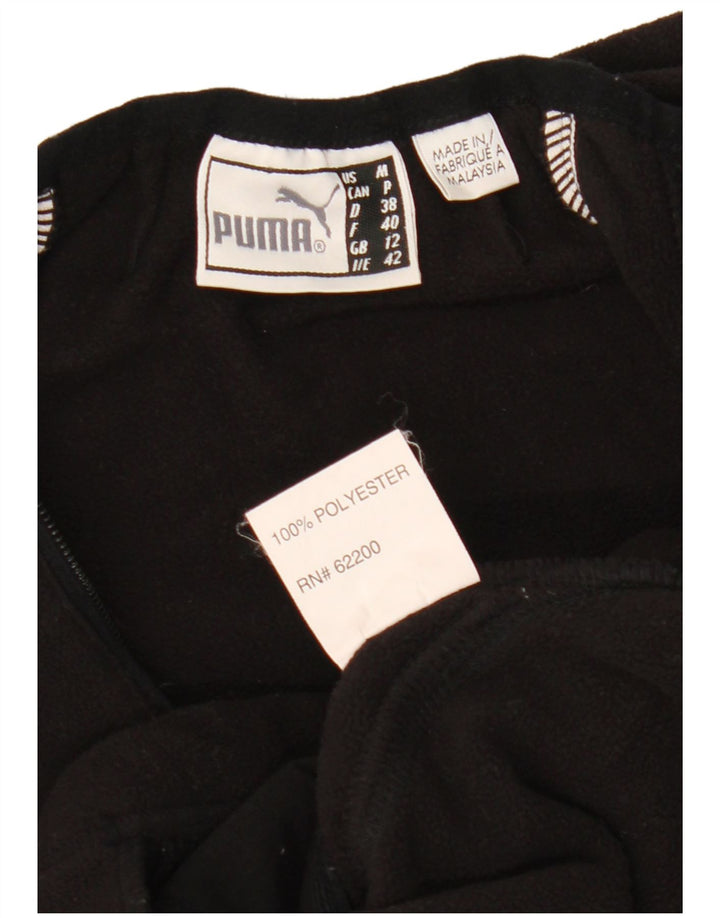 Puma Veste polaire pour femme UK 12 Medium Noir Polyester