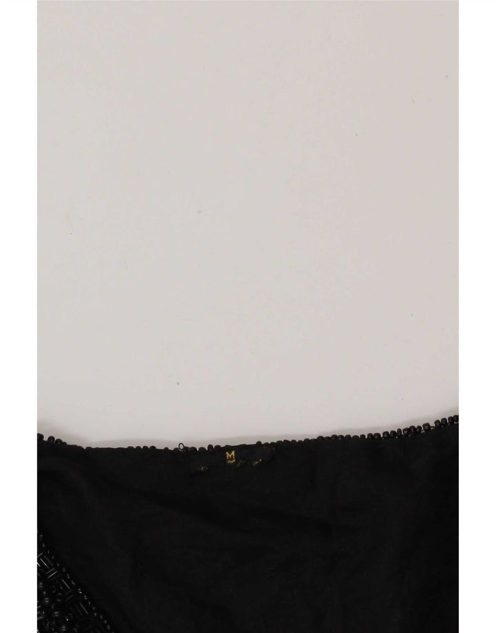 gilet femme vintage UK 14 Moyen Noir