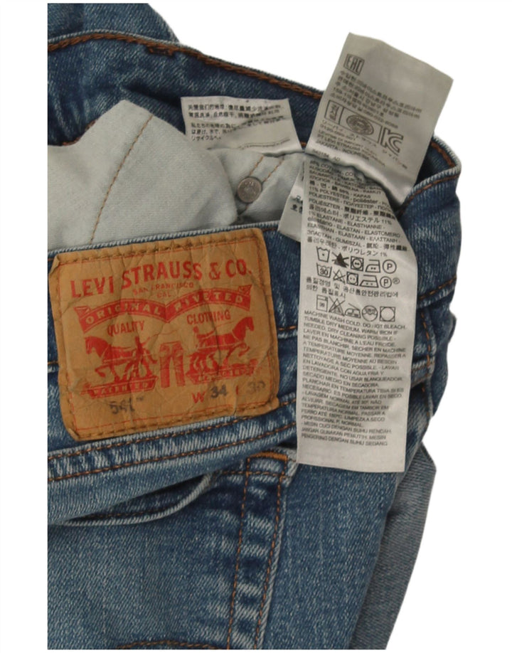 Levi's Jean Droit 541 Homme Bleu W34 L30 Coton