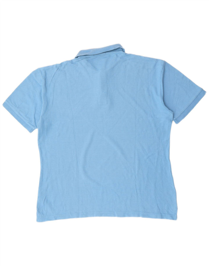 FILA Polo Homme IT 54 XL Bleu Coton