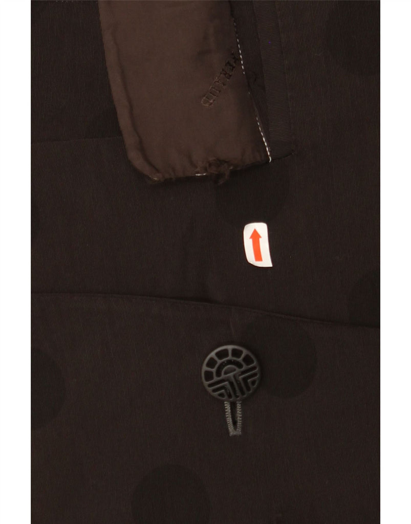 LOUIS FERAUD Womens 1 Button Blazer Jacket UK 8 Small Black Polka Dot Vintage Louis Feraud and Second-Hand Louis Feraud from Messina Hembry 